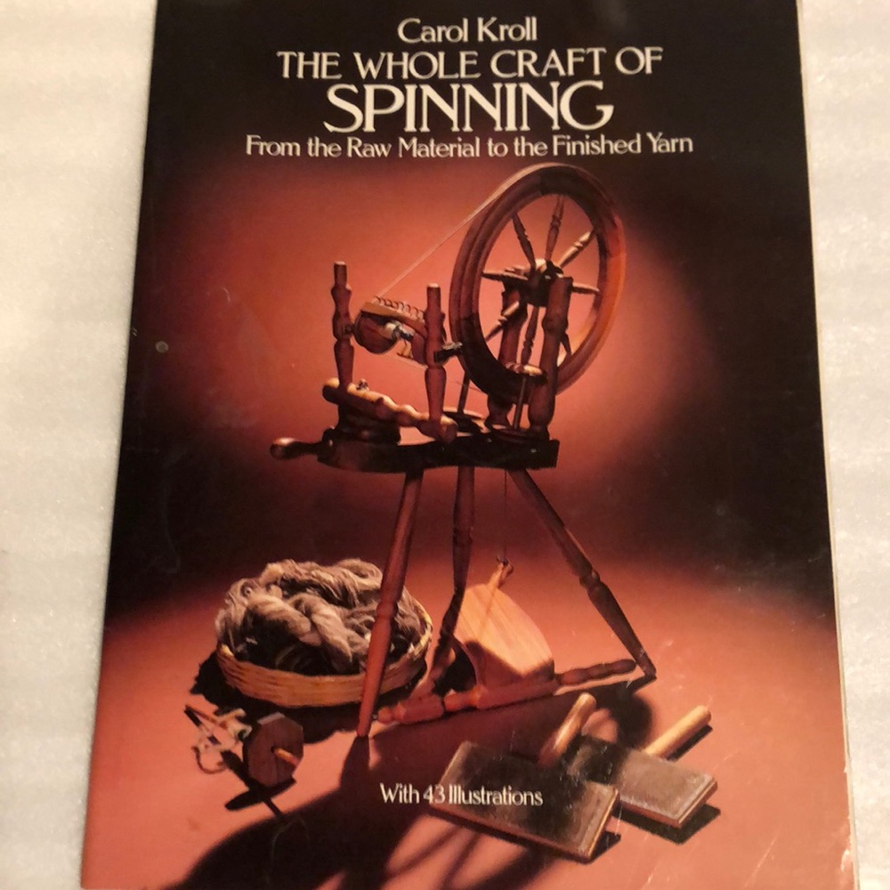 Spinning fiber book